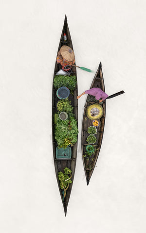 N°TFMS05 (The Floating Market Series, Borneo)