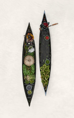 N°TFMS19 (The Floating Market Series, Borneo)