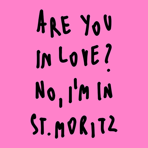 Pietro Terzini – Are you in Love? No, I'm in St. Moritz
