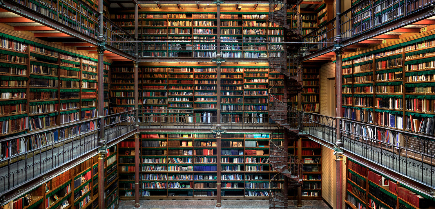 Research Library II by Christian Voigt, limited edition photography