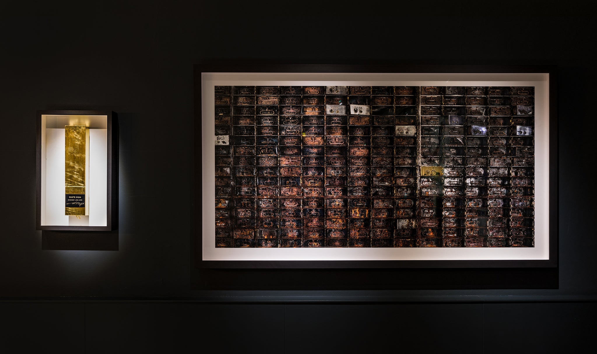 Safe 2461, Gold by Christian Voigt, limited edition photography