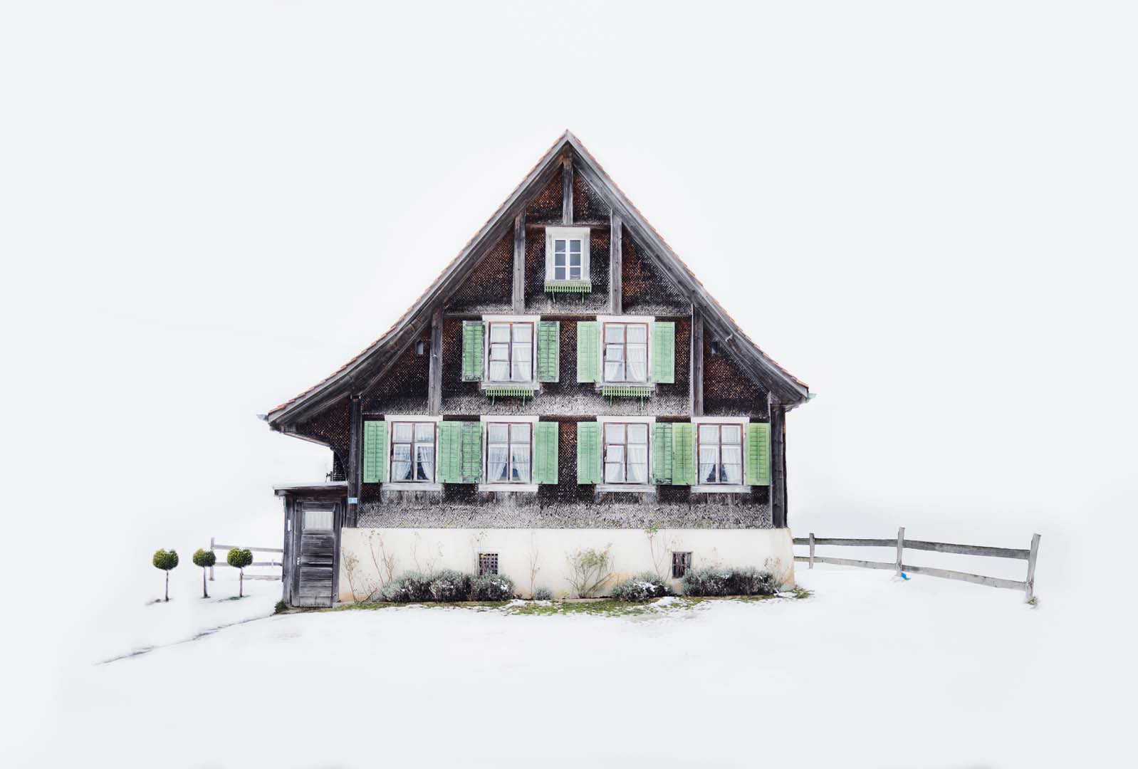 Chalet #2, Oberegg, Schwyz by Patrick Lambertz, limited edition photography