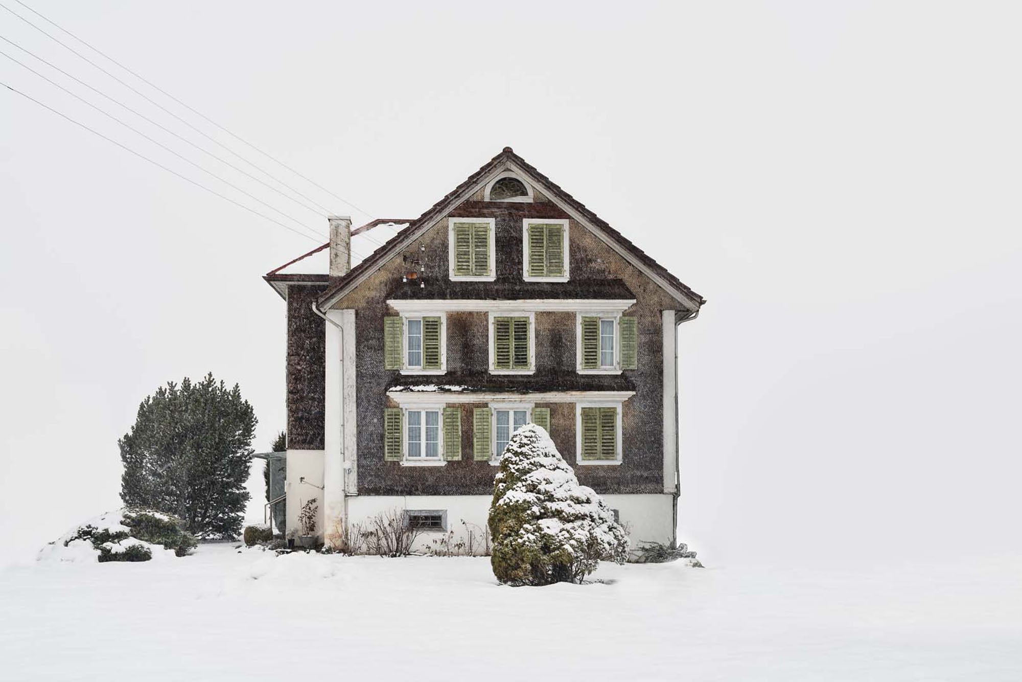 Châlet #15, Tuggen by Patrick Lambertz, limited edition photography