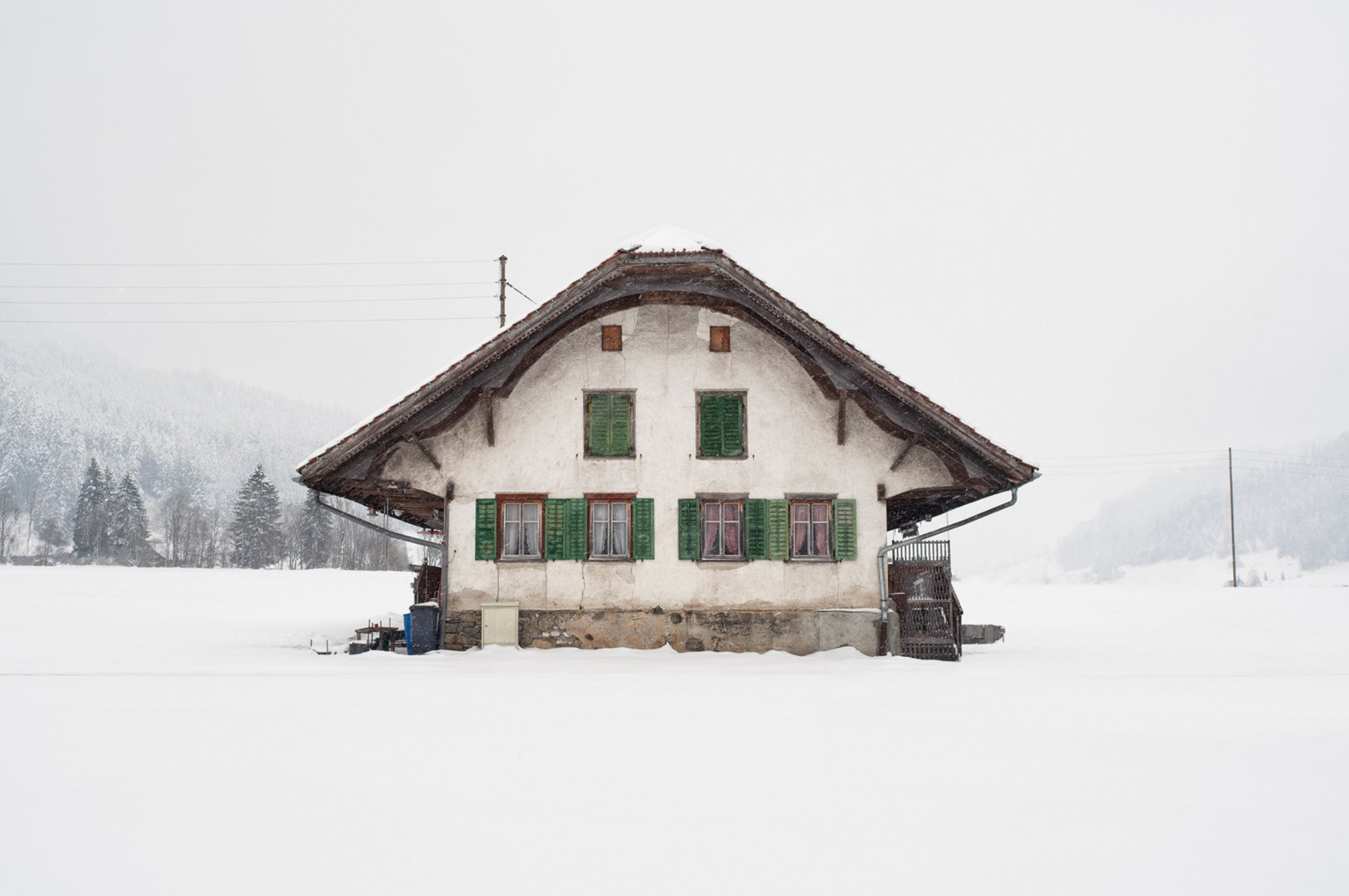 Chalet #35, Wiggen, Lucerne by Patrick Lambertz, limited edition photography