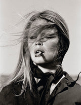 Brigitte Bardot Smoking a cigar