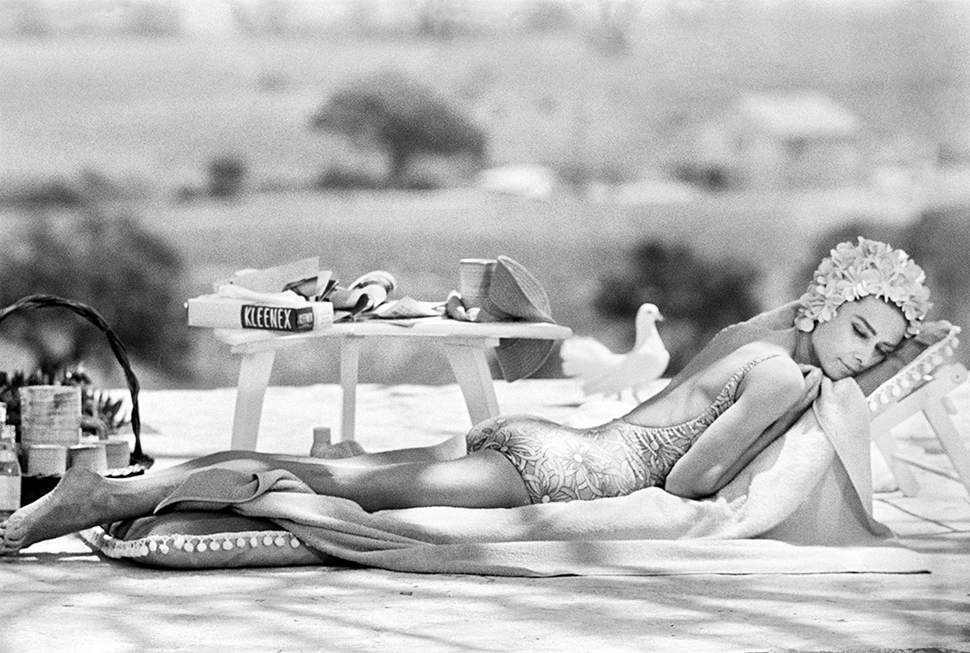 Audrey Hepburn, South of France, 1966