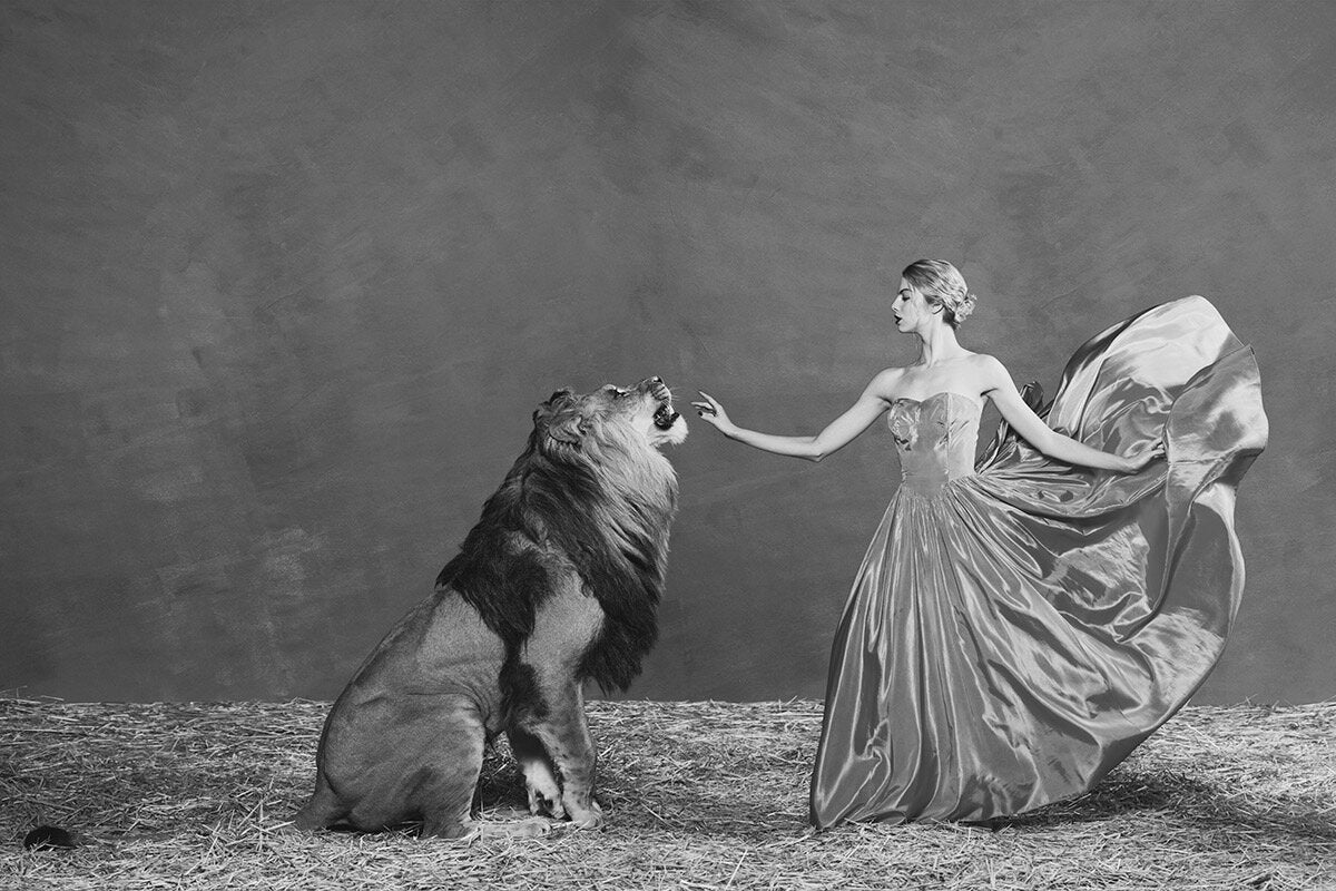 The Lion Queen by Tyler Shields, limited edition photography