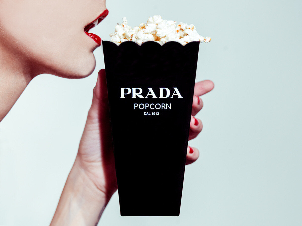 Prada Popcorn by Tyler Shields, limited edition photography