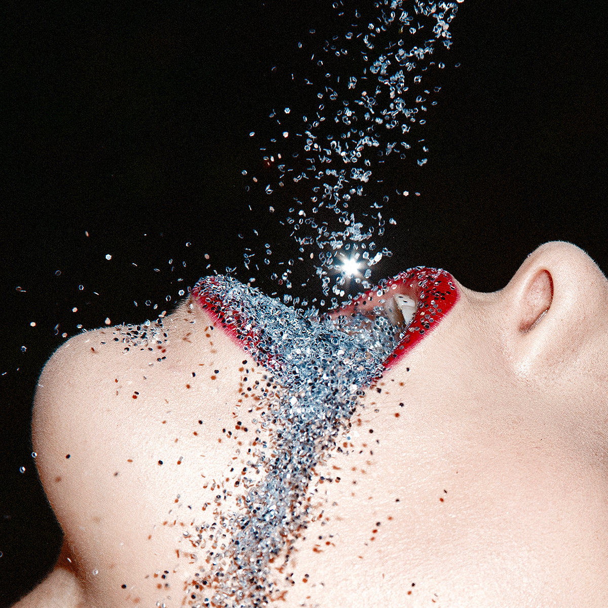 Glitter Pour by Tyler Shields, limited edition photography