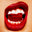 Lipstick in the Mouth