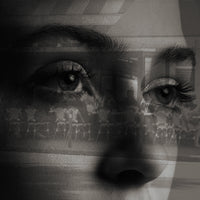 Eyes in Paris Double Exposure