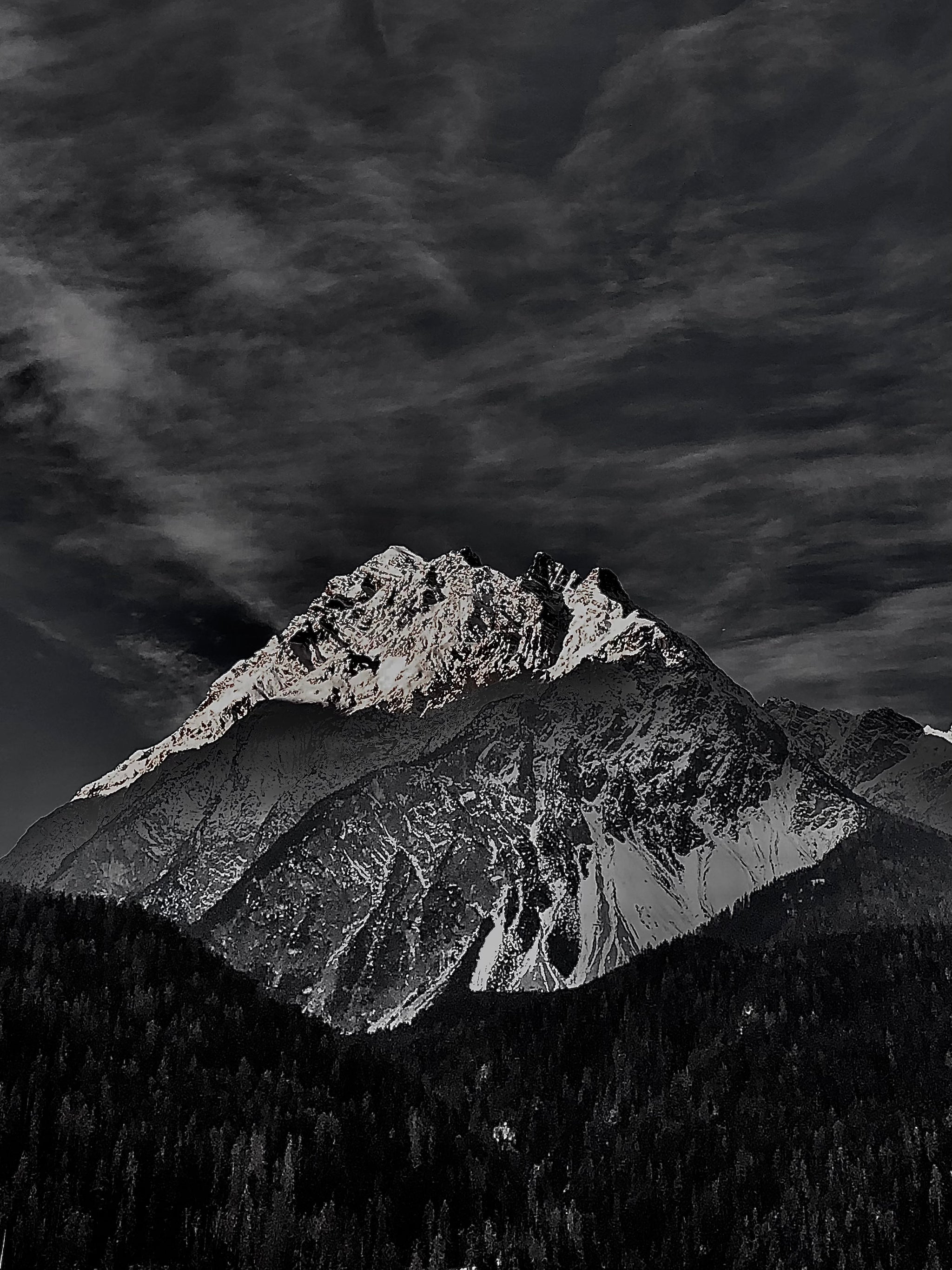 Piz Pisoc 1 by Beny Steiner, limited edition photography
