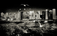New York, View of financial district