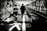 Walking Williamsburg Bridge, New York