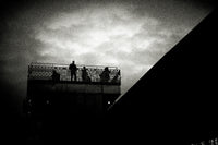 Visitors on Elevador de Santa Justa, Lisbon