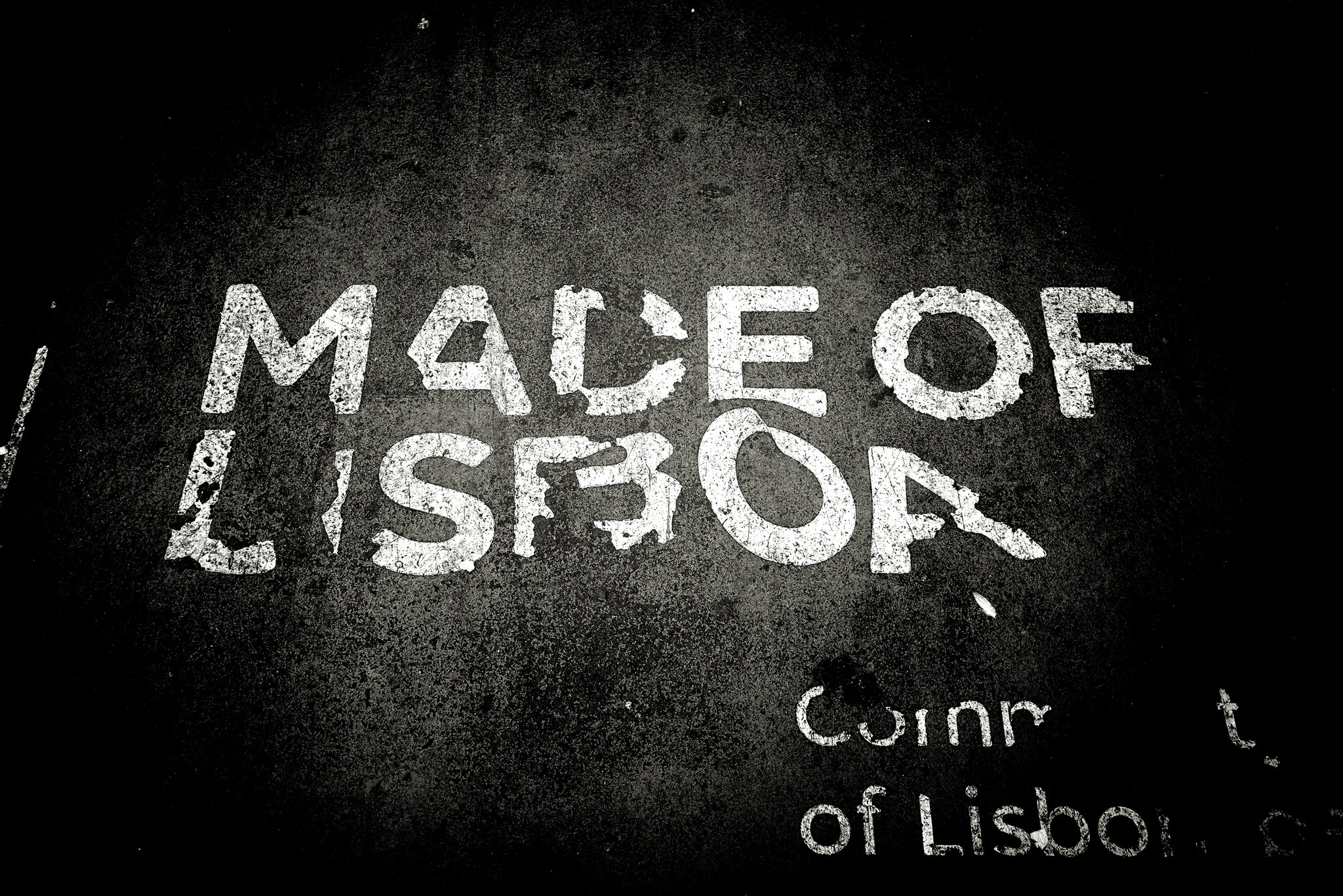 Made of Lisboa, Lisbon by Andreas H. Bitesnich, limited edition photography