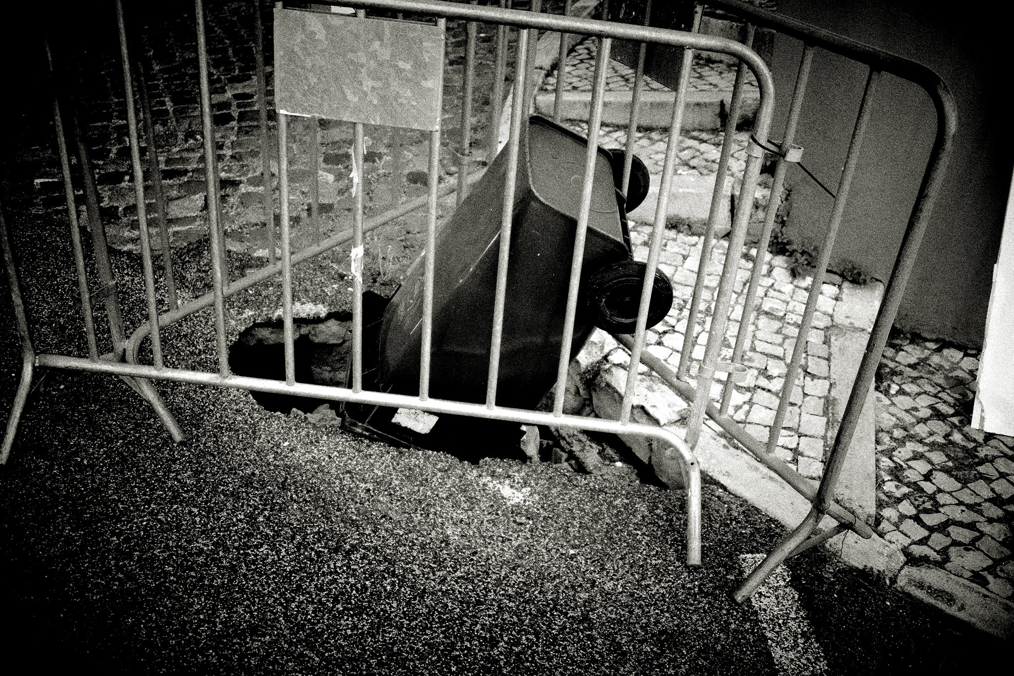 Falling uphill, Lisbon  by Andreas H. Bitesnich, limited edition photography