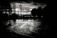 Early morning tram, Lisbon