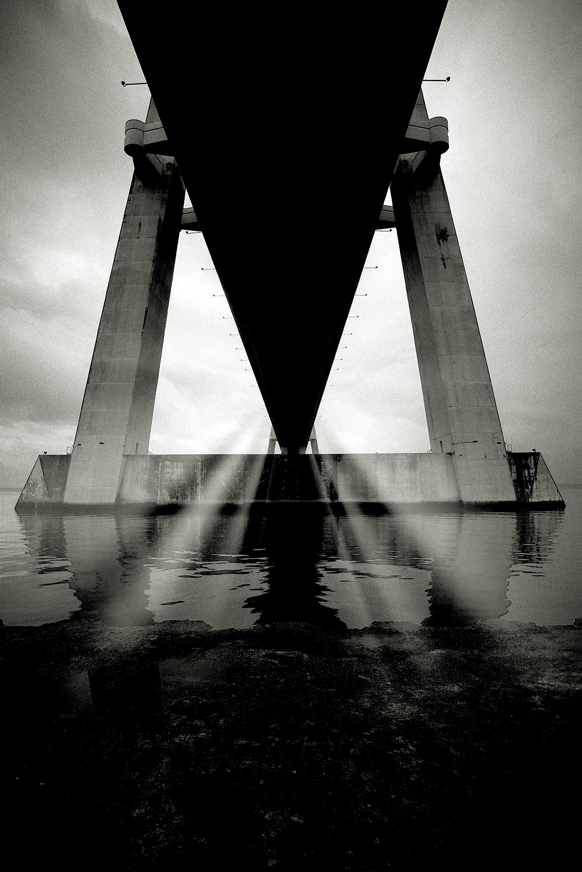 Vasco da Gama Bridge, Lisbon by Andreas H. Bitesnich, limited edition photography