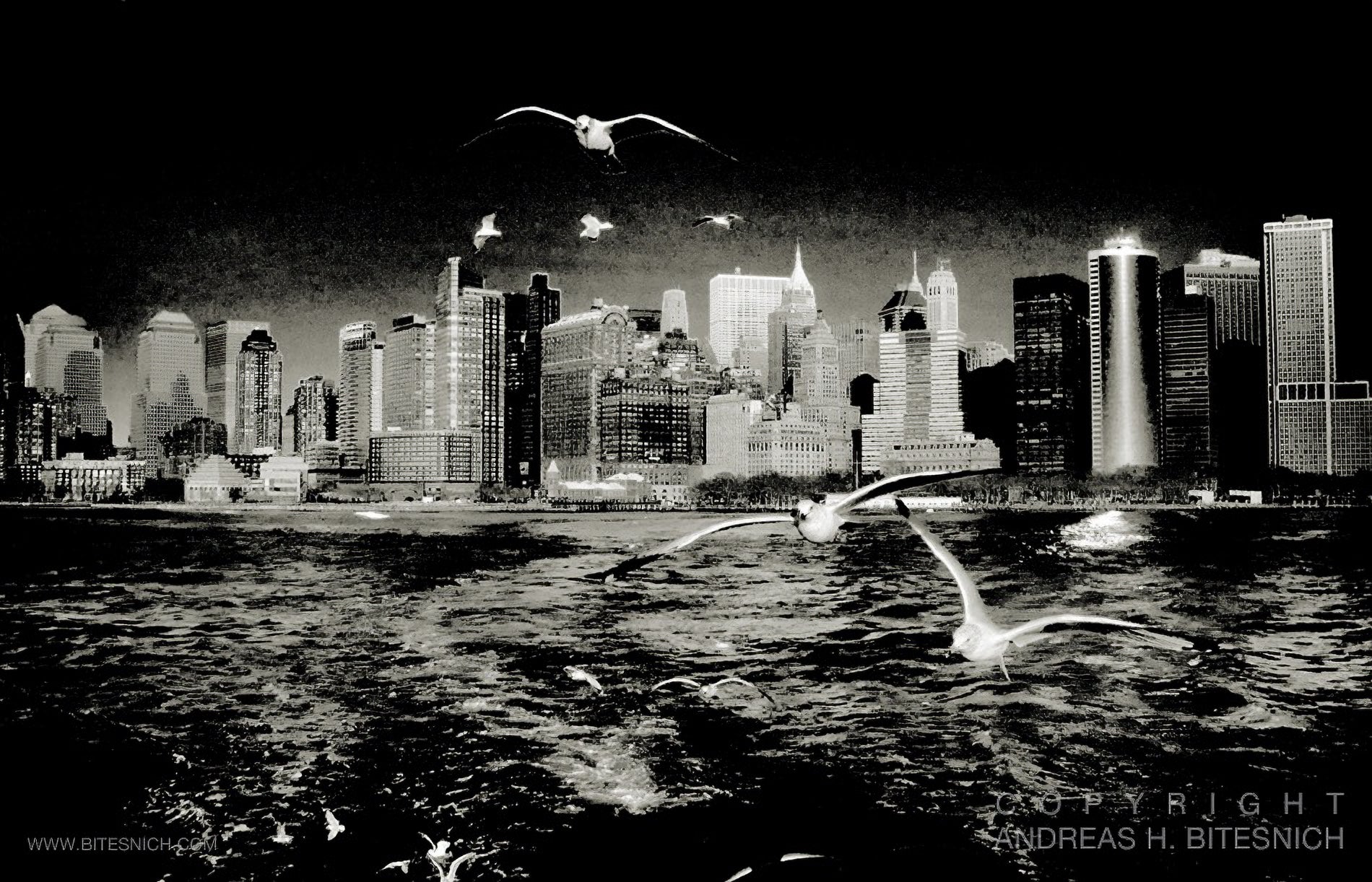 View of Financial District, New York