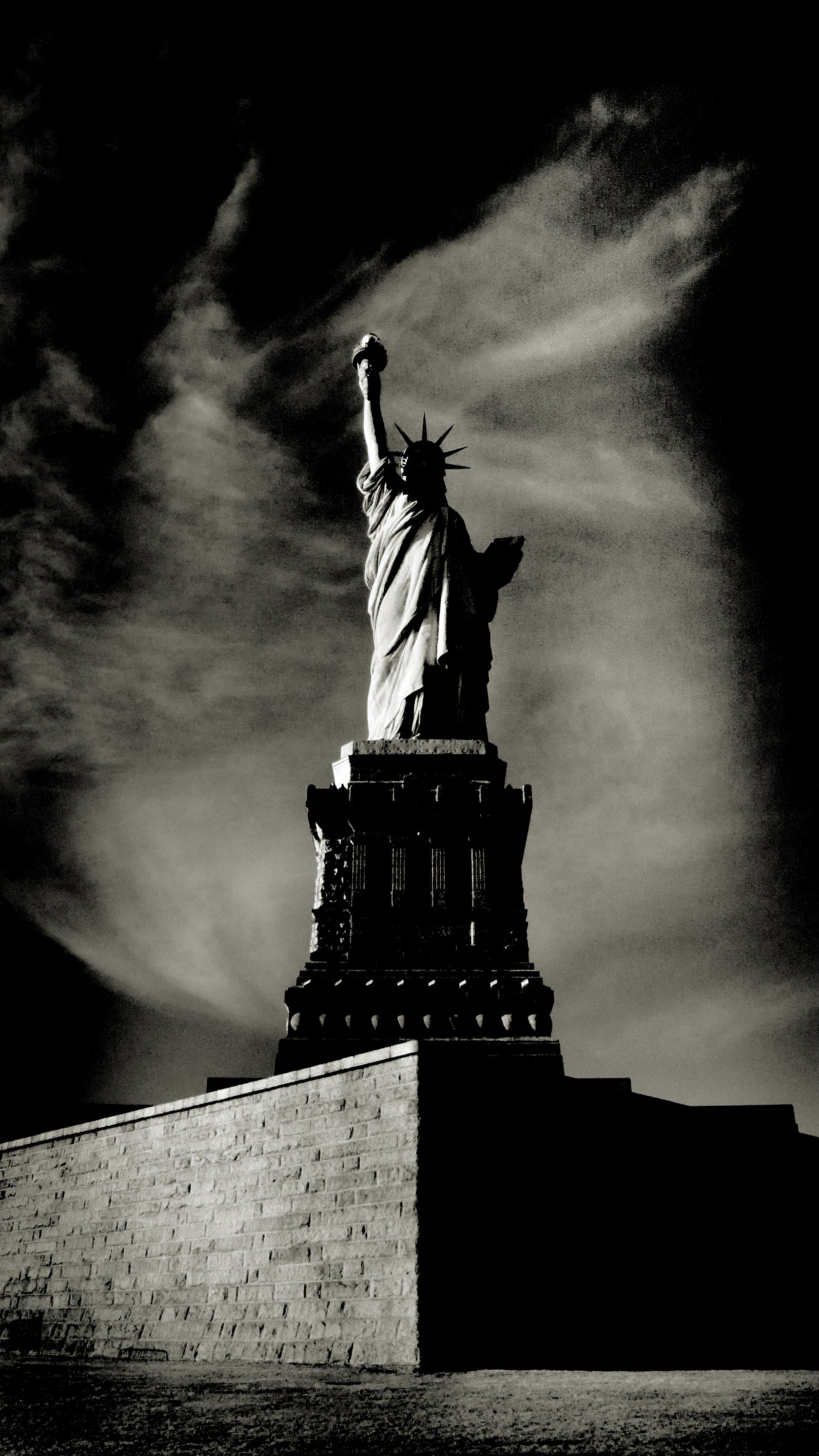 Statue of Liberty, (Front), New York by Andreas H. Bitesnich, limited edition photography