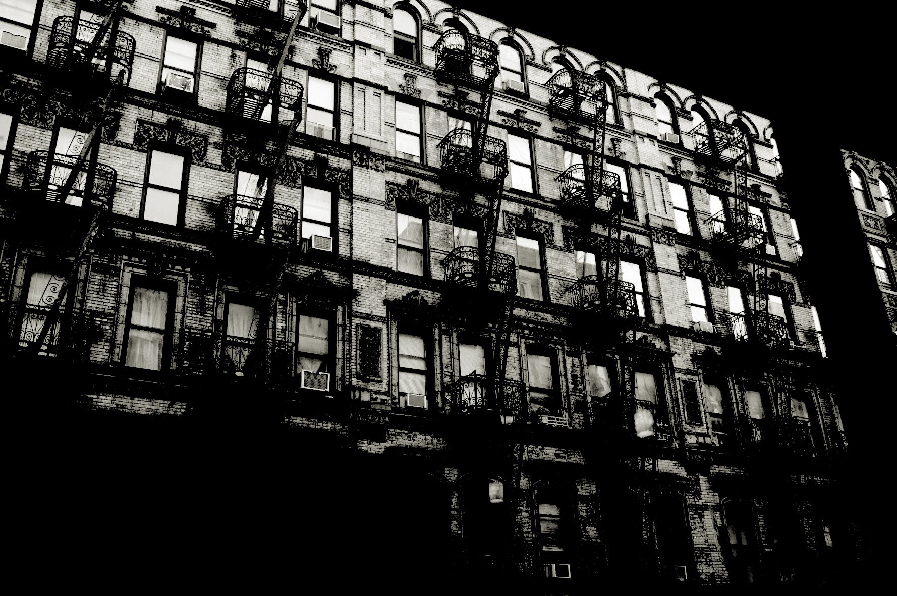Looking out a cafe window, New York by Andreas H. Bitesnich, limited edition photography