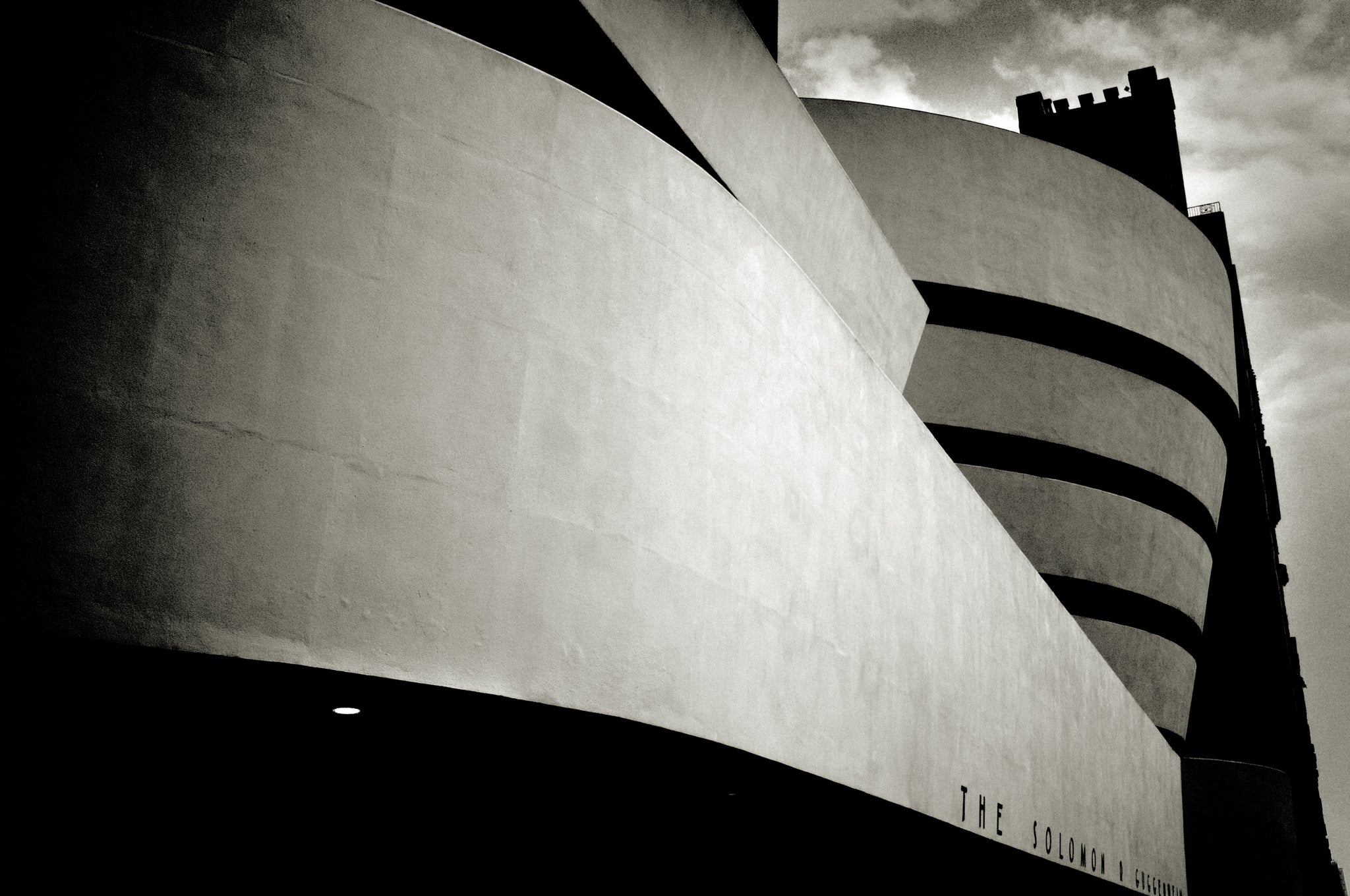 Guggenheim Architectural Study, #2005, New York by Andreas H. Bitesnich, limited edition photography