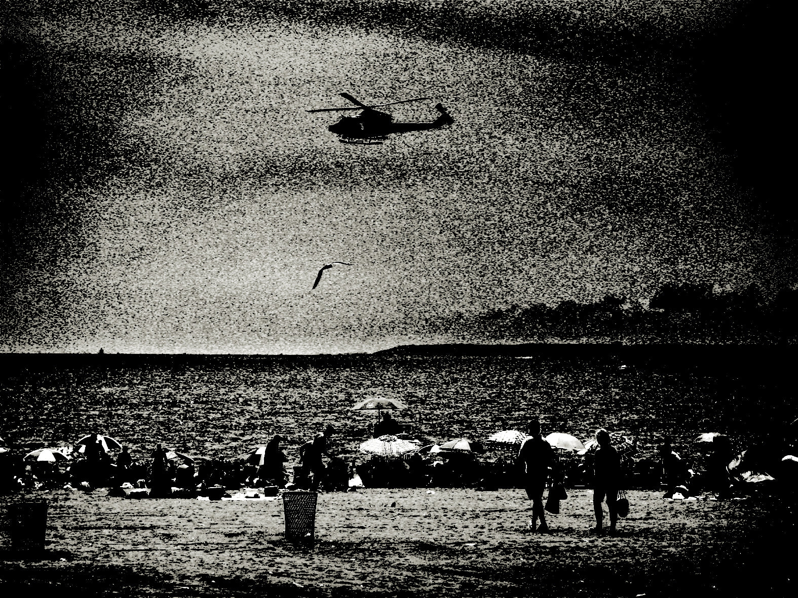 Helicopter Coney Island, New York