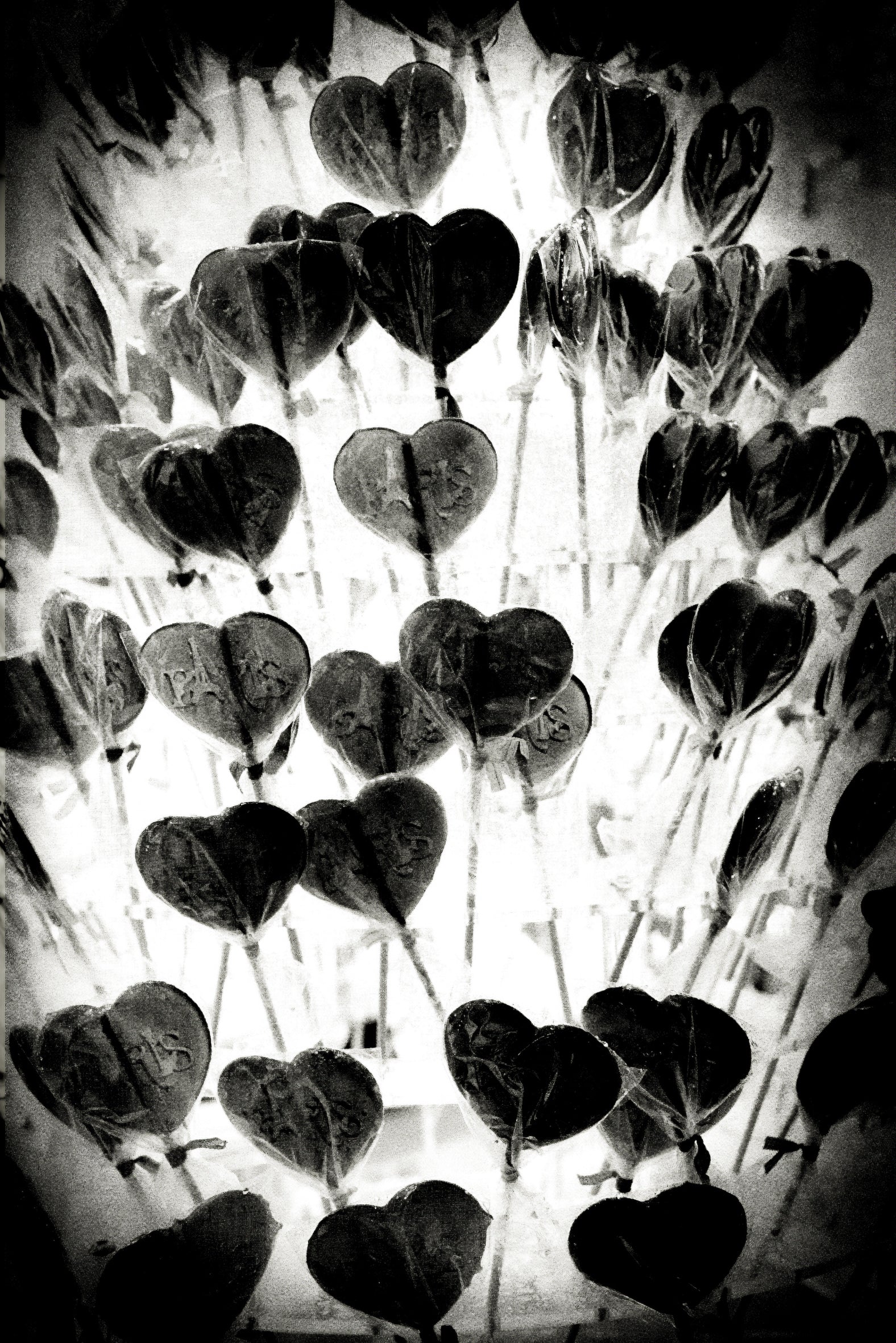 Hearts, Paris by Andreas H. Bitesnich, limited edition photography