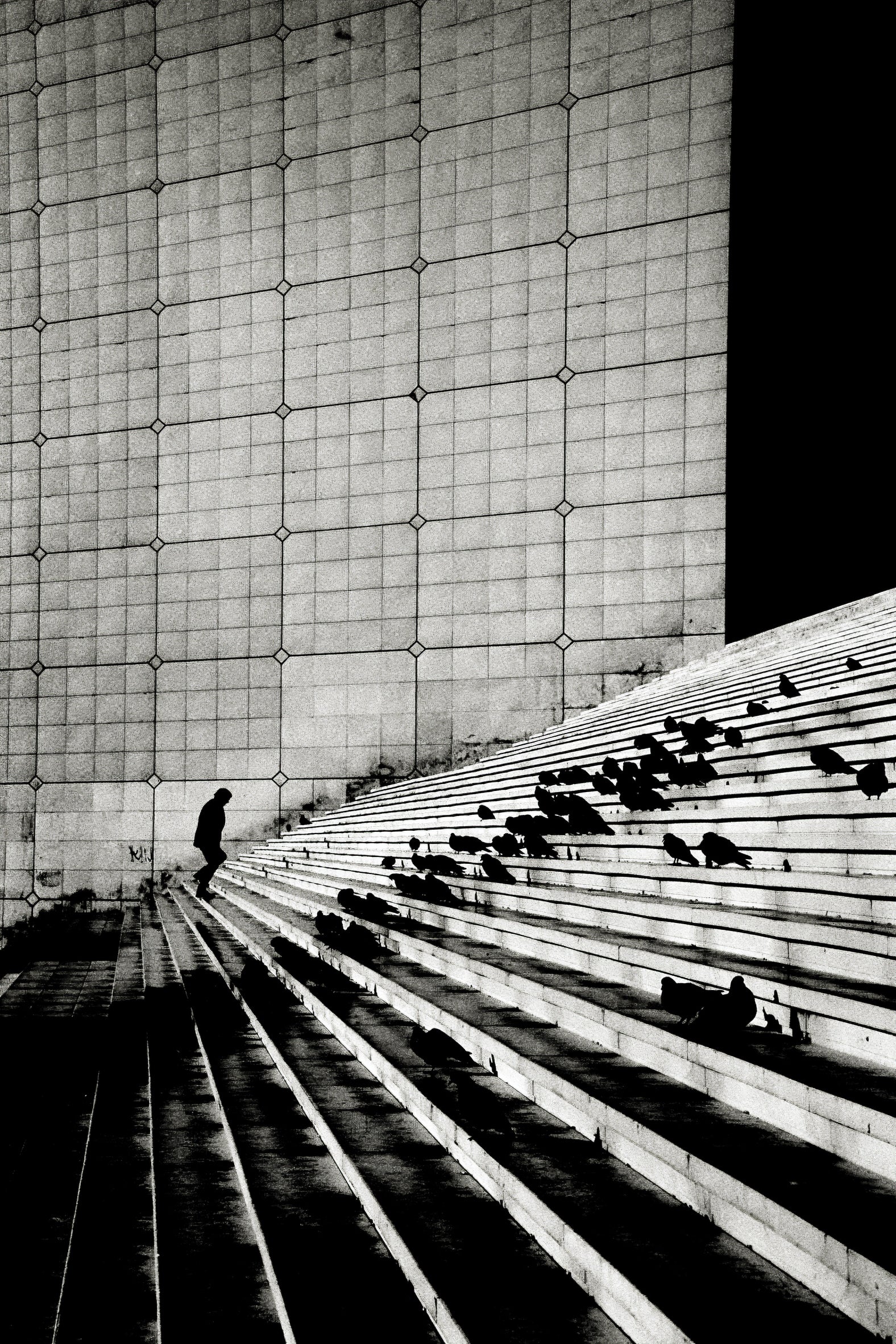La Défense, Paris by Andreas H. Bitesnich, limited edition photography
