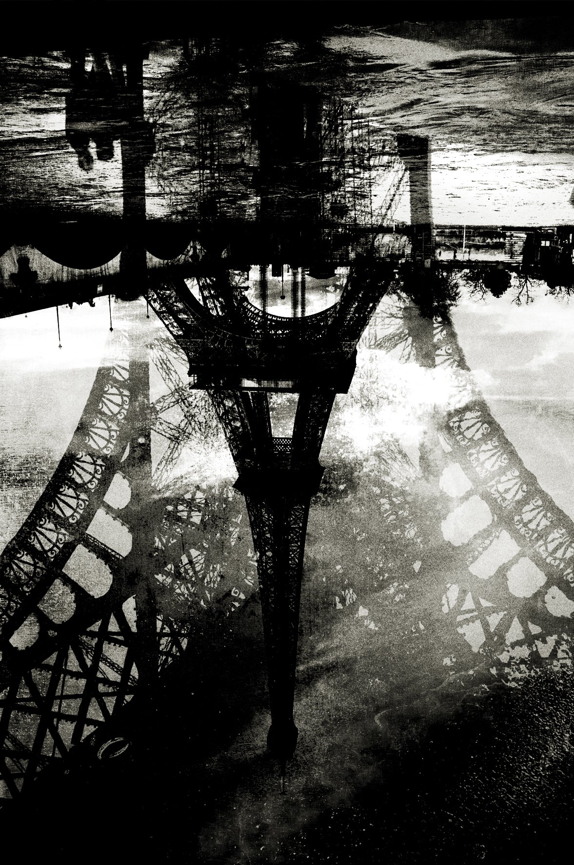 Eiffel Tower 2, Paris by Andreas H. Bitesnich, limited edition photography