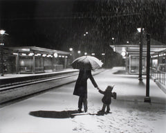 La gare de Lutry by Christian Coigny, limited edition photography