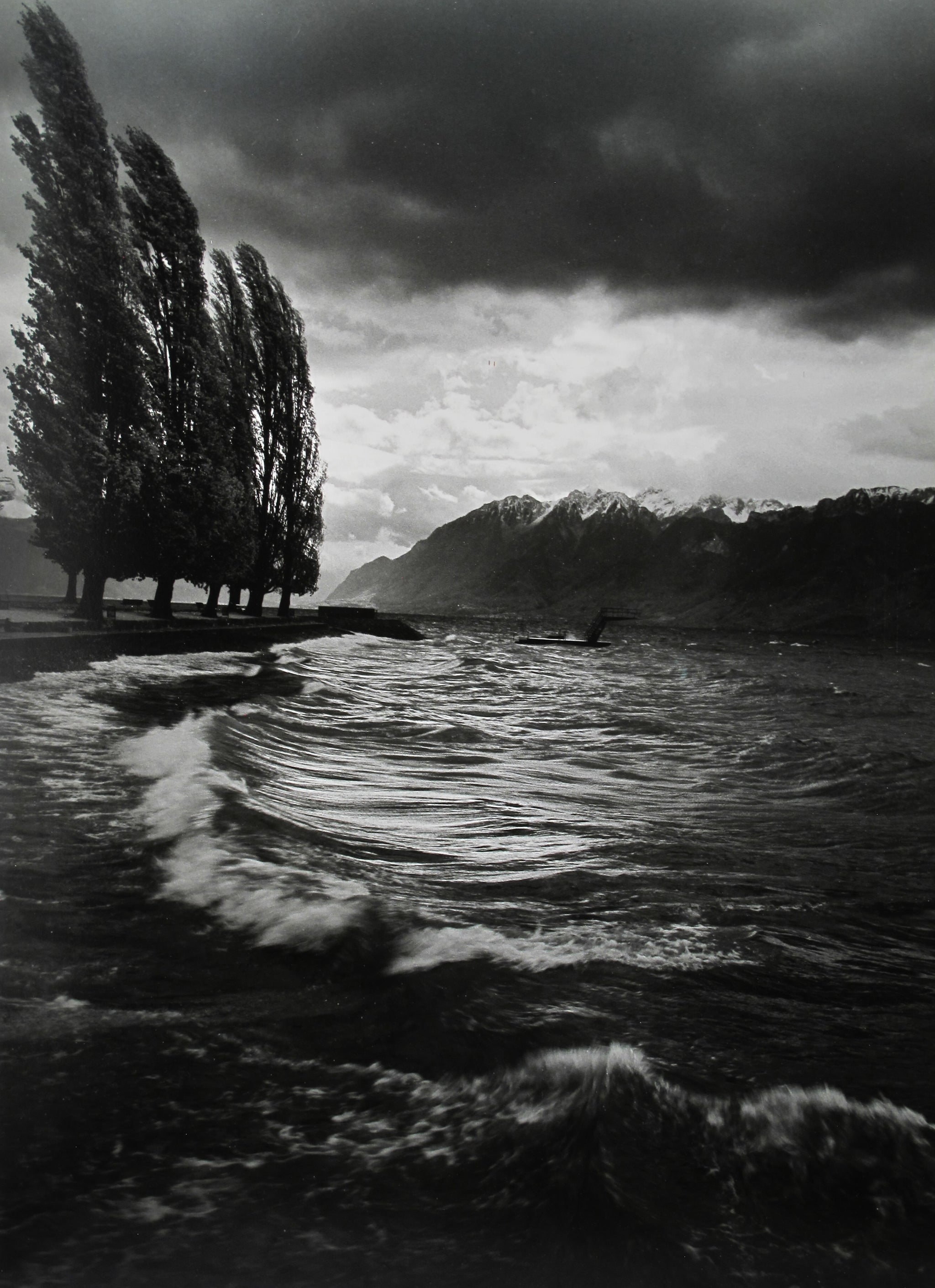 L'Orage, Lutry by Christian Coigny, limited edition photography
