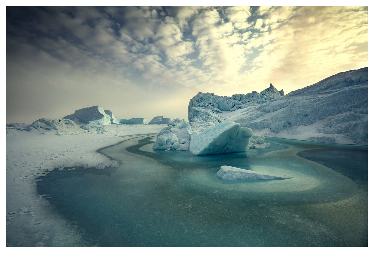 Iceberg XXXVIII by Sebastian Copeland, limited edition photography
