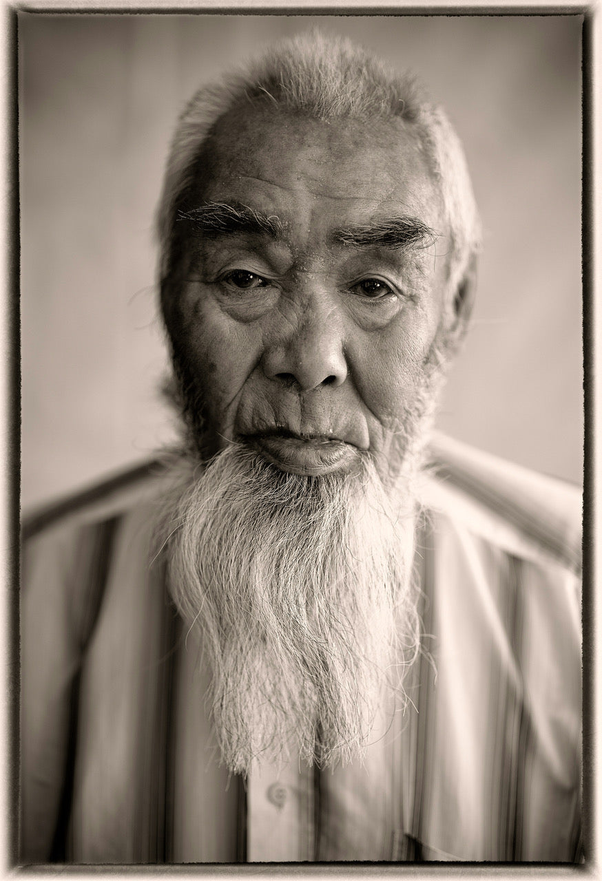 Akku, Inughuit Elder, Greenland, 2023 by Sebastian Copeland, limited edition photography