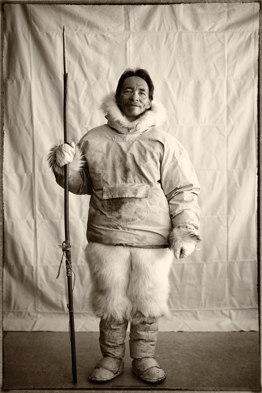 Inughuit Hunter I, Greenland 2022 by Sebastian Copeland, limited edition photography