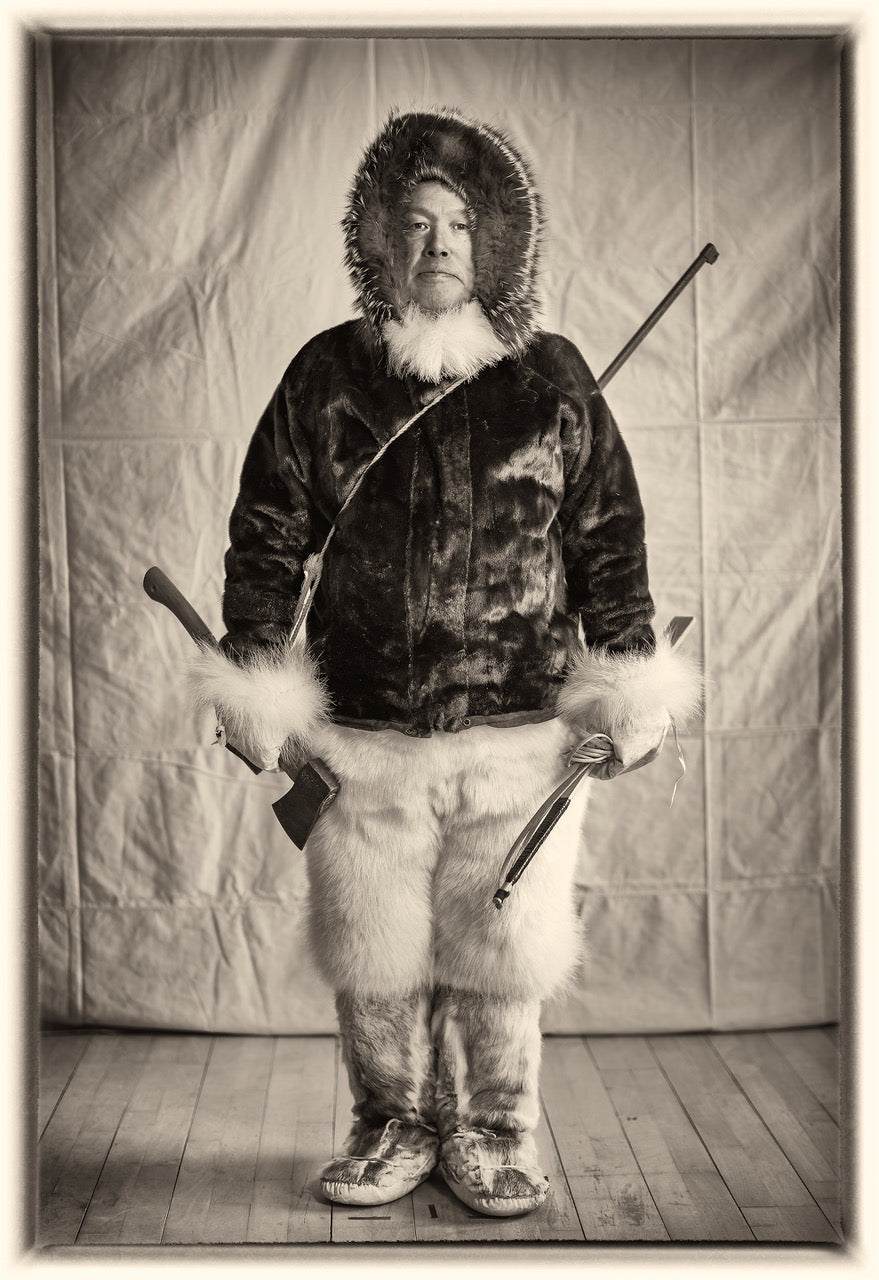 Inughuit Hunter II, Greenland 2023 by Sebastian Copeland, limited edition photography
