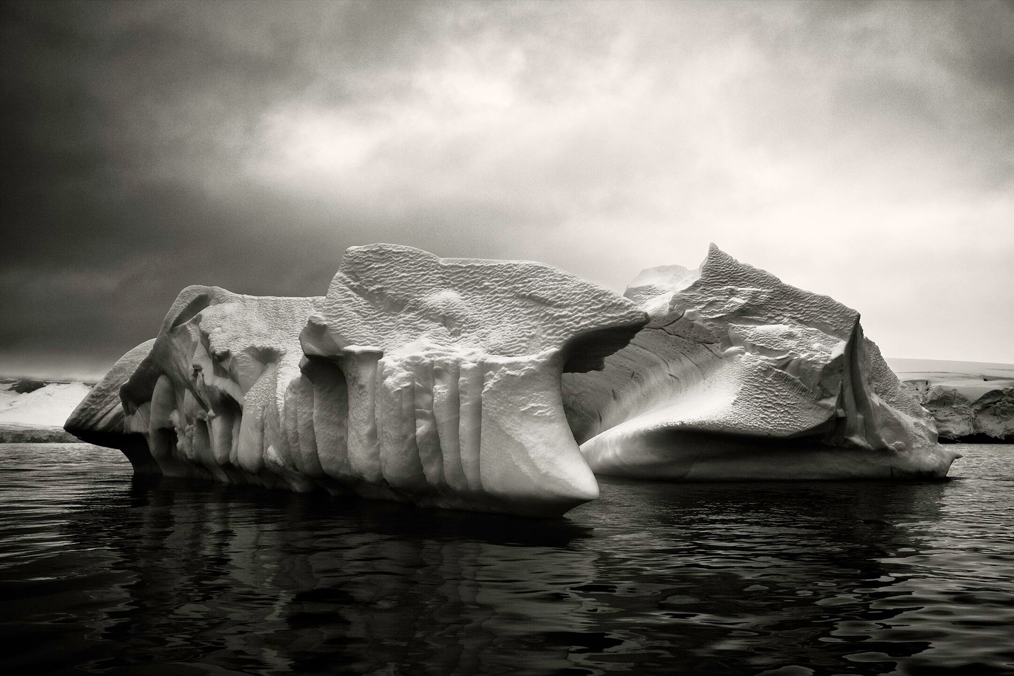 Ice Floe X by Sebastian Copeland, limited edition photography