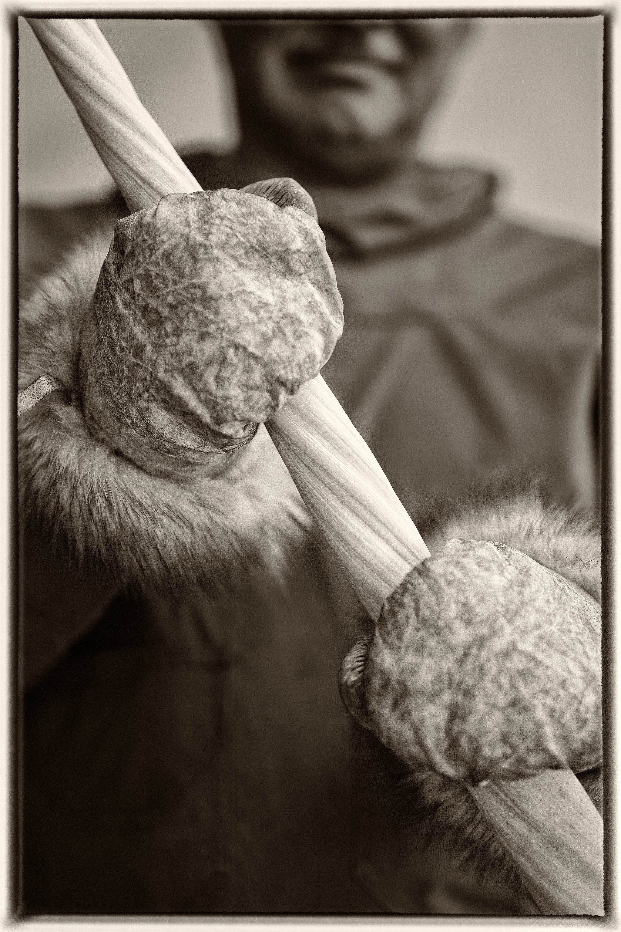Inughuit Hunter with Tusk, Greenland 2023