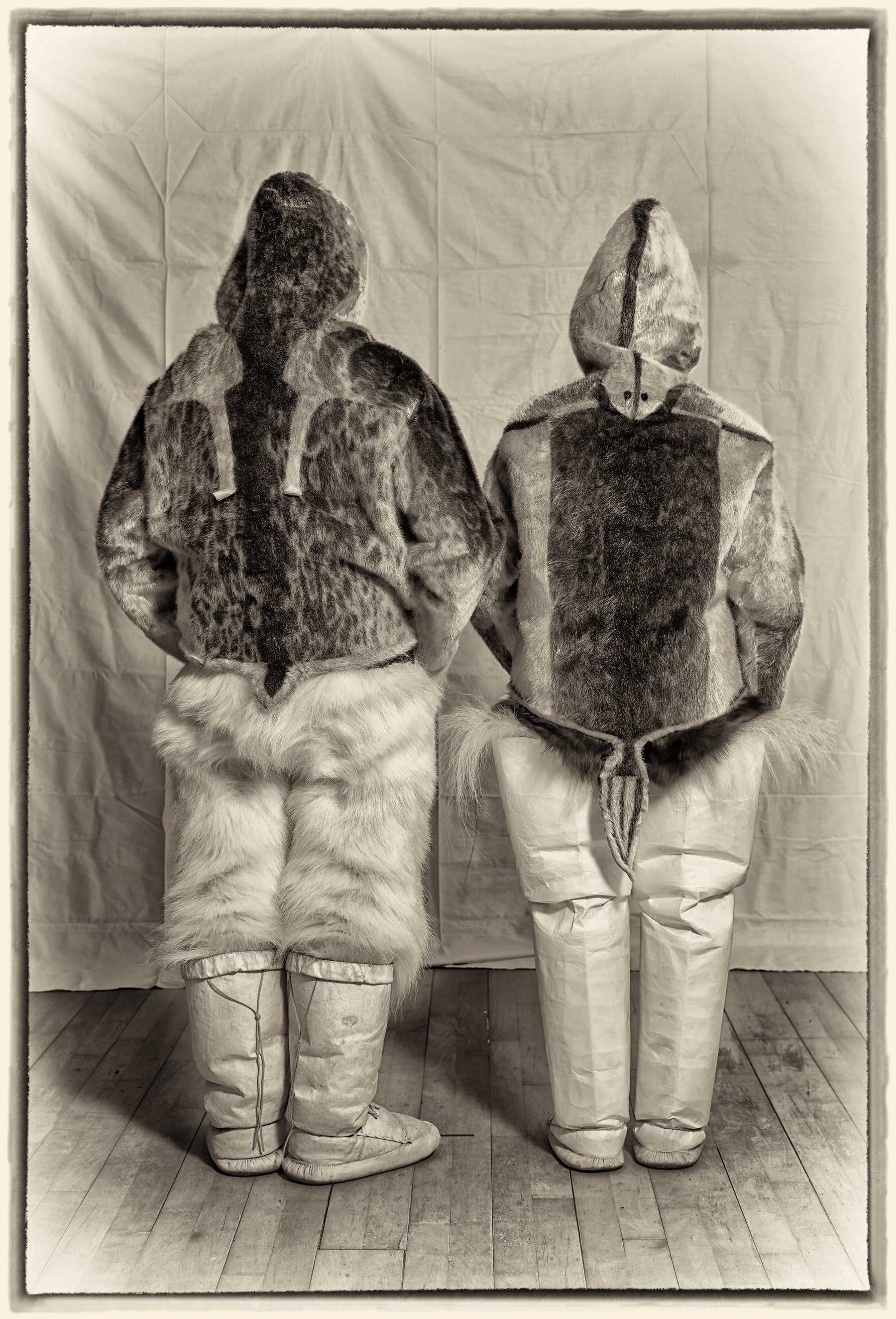 Inughuit Couple, Greenland 2024 by Sebastian Copeland, limited edition photography