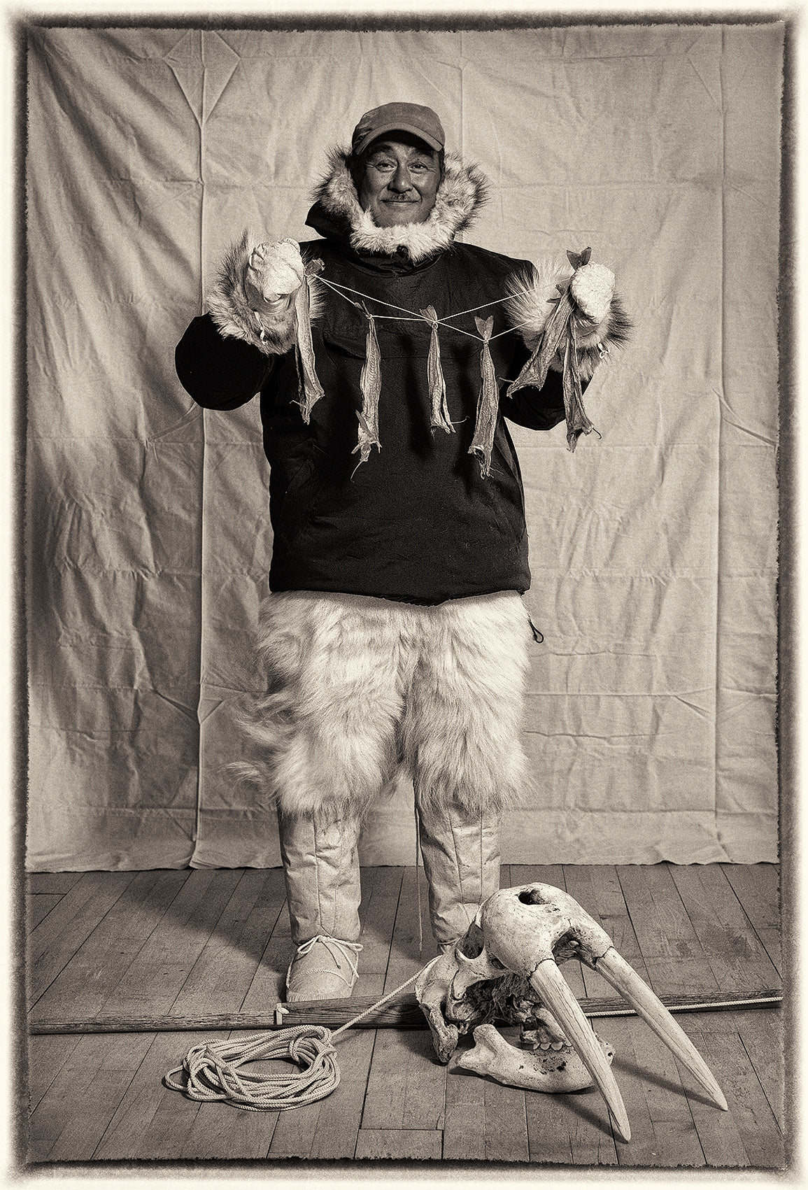 Otto, Inughuit Hunter, Greenland 2024 by Sebastian Copeland, limited edition photography