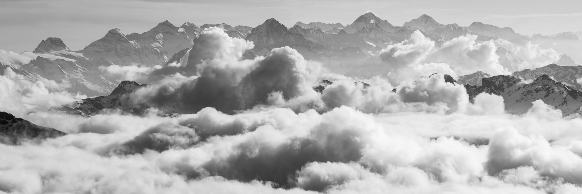 Bernese Alps, Panorama, Switzerland No 2 - Petra Gut Contemporary AG Thomas Crauwels