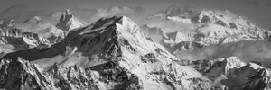 Combin, Cevin, Mont Rose, Panorama, Switzerland
