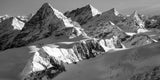 Dent Blanche, Weisshorn, Zinalrothor, Obergabelhorn, Switzerland