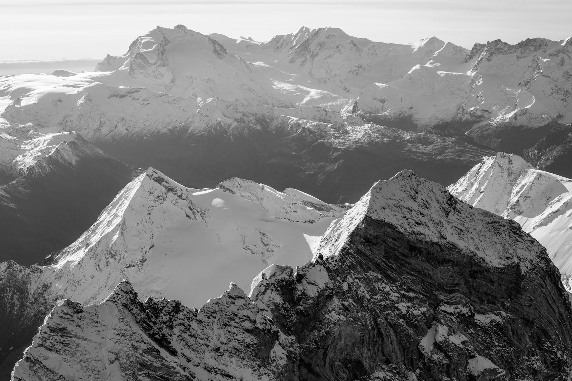 Schallhorn and Monterosa, Switzerland