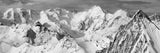Piz Languard, Bernina Range, Panorama, Engadin, Switzerland