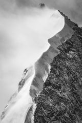 Biancograt and Piz Bernina, Engadin, Switzerland by Thomas Crauwels, limited edition photography