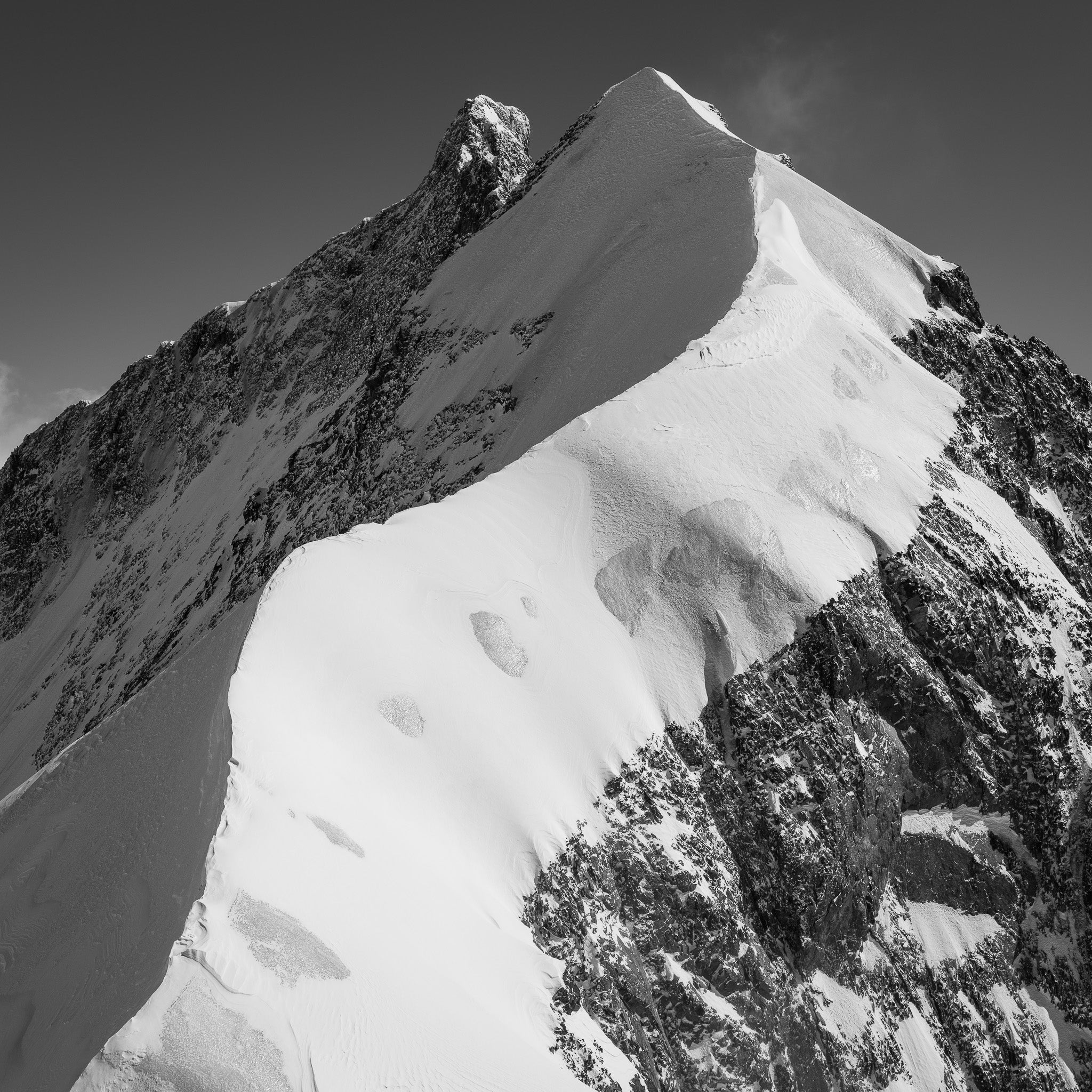 Biancograt, On the Ridge, Switzerland