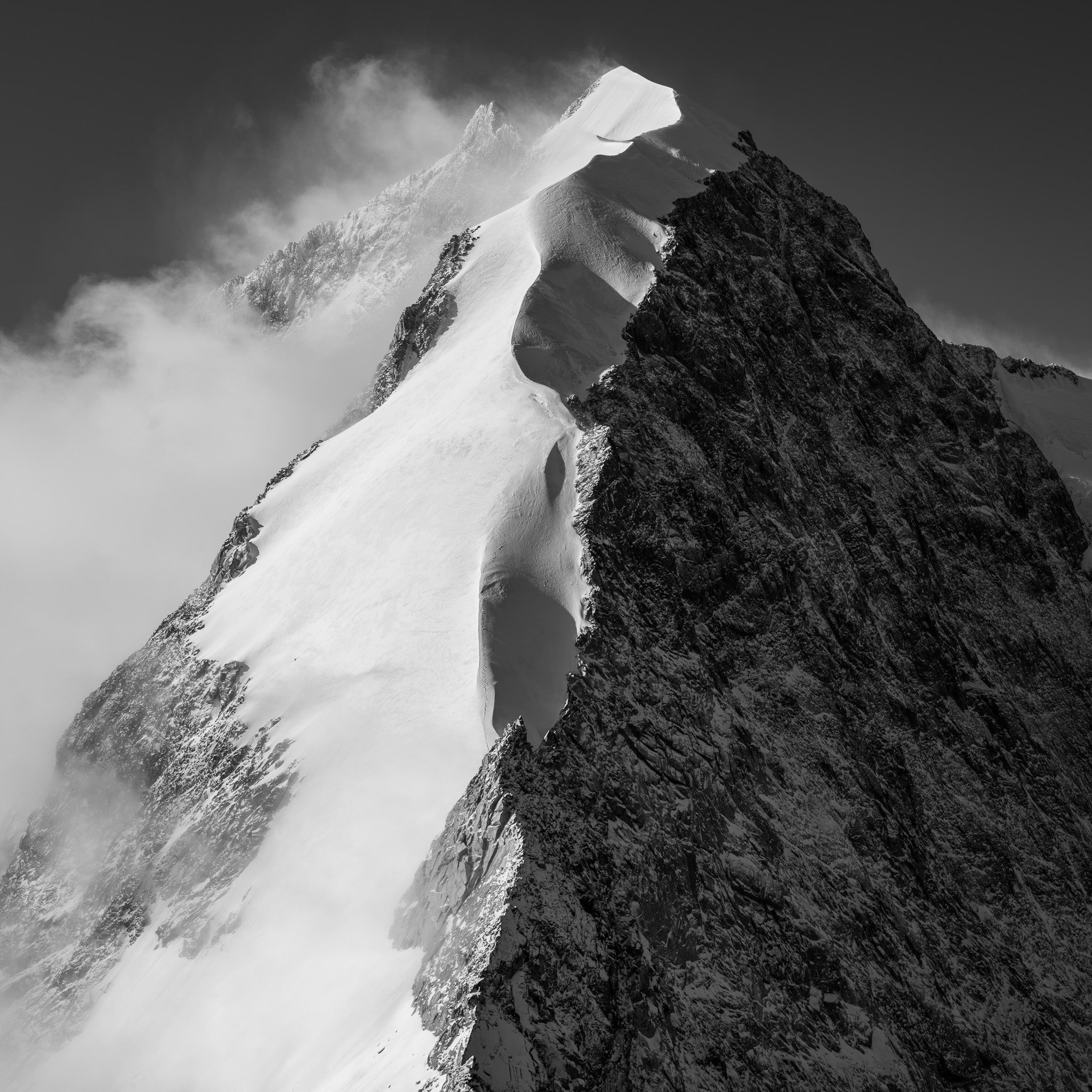 Piz Bernina, Forteresse Assiégée, Switzerland by Thomas Crauwels, limited edition photography