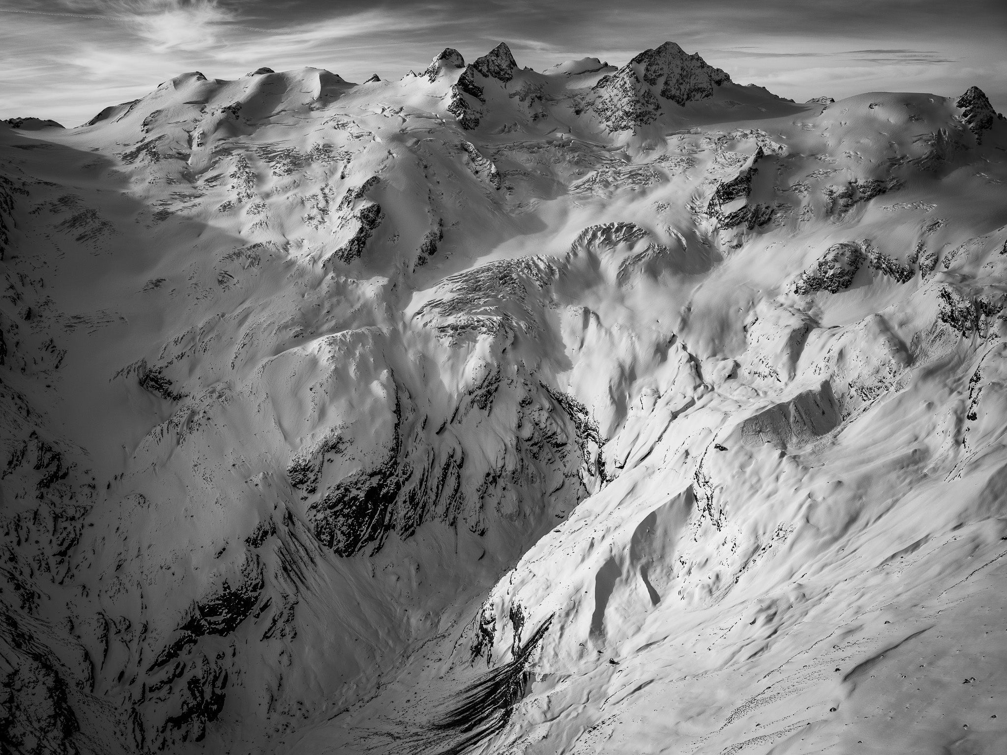 Val Roseg, Glowing Vadret, Switzerland by Thomas Crauwels, limited edition photography